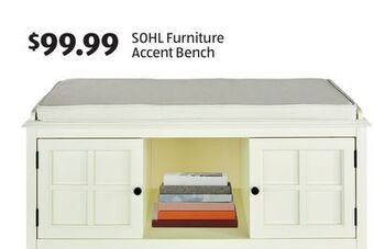 Aldi Sohl furniture accent bench offer