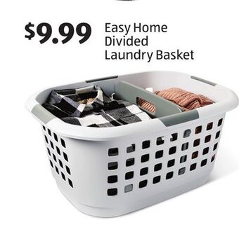 Aldi Easy home divided laundry basket offer