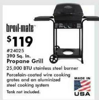 Valu Home Centers Propane Grill Broil-mate offer