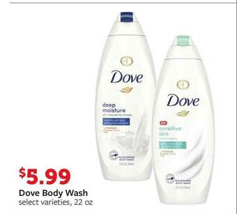 Fareway Dove Body Wash 22 Oz offer