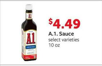 Fareway A. 1. Sauce 10 Oz offer