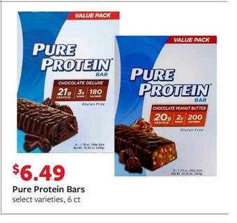 Fareway Pure Protein Bars 6 Ct offer