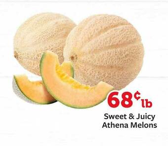 Fareway Sweet & Juicy Athena Melons offer