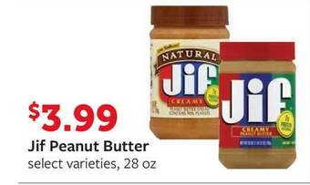 Fareway Jif Peanut Butter offer