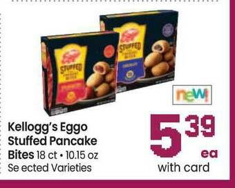 Safeway Kellogg's Eggo Stuffed Pancake Bites 18 Ct • 10.15 Oz offer