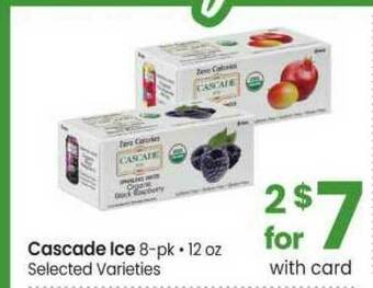 Safeway Cascade Ice 8-Pk • 12 Oz offer