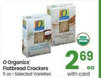 Safeway O Organics® Flatbread Crackers 5 Oz offer