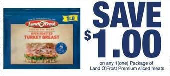 Safeway Land O'Frost Premium Sliced Meat offer