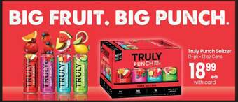 Safeway Truly Punch Seltzer offer
