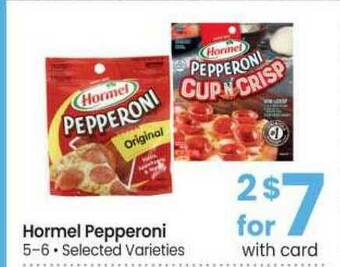 Safeway Hormel Pepperoni offer