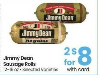 Safeway Jimmy Dean Sausage Rolls offer