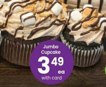 Safeway Jumbo Cupcake offer