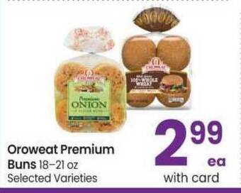 Safeway Oroweat Premium Buns offer