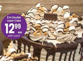 Safeway 8 In Double Layer Cake offer