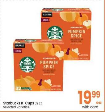 Safeway Starbucks K-Cups offer