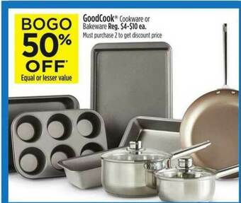 Dollar General GoodCook® Cookware Or Bakeware offer