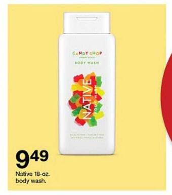 Target Native body wash offer