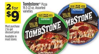 Dollar General Tombstone® pizza offer