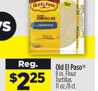 Dollar General Old el paso® 8 in. flour tortillas offer