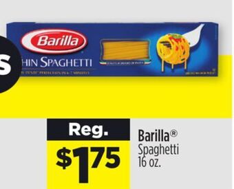 Dollar General Barilla® spaghetti offer
