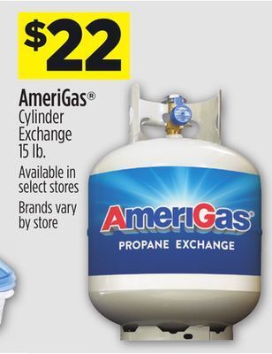 Dollar General Amerigas® cylinder exchange offer