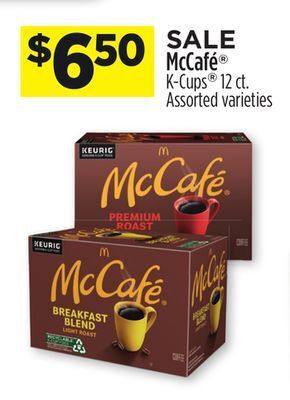 Dollar General Mccafé® k-cups® offer
