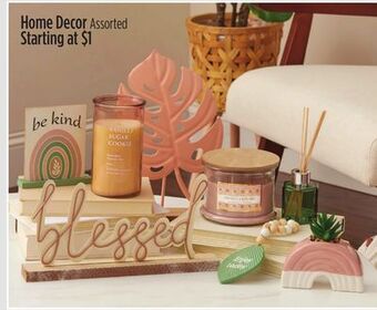 Dollar General Home decor offer