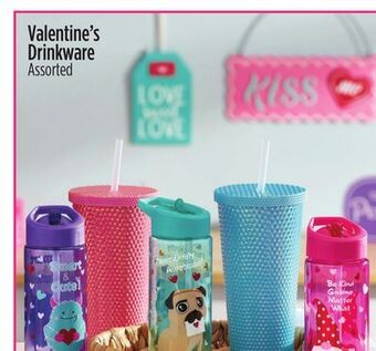 Dollar General Valentine's drinkware offer