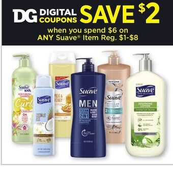 Dollar General Any suave® item offer