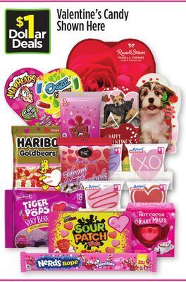 Dollar General Valentine's candy offer
