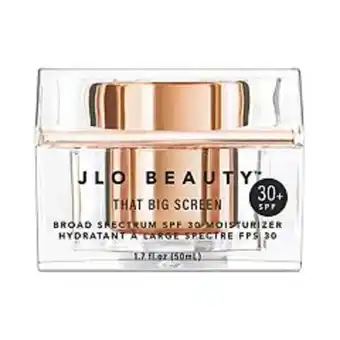Kohl's Jlo beauty that big screen moisturizer with broad spectrum spf 30 offer