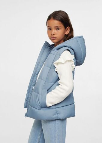 Mango Padded fleece vest offer