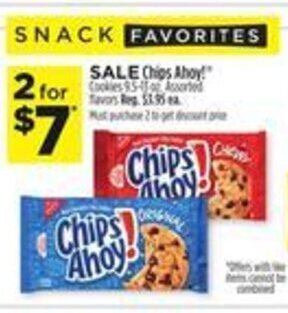 Dollar General Chips Ahoy! Cookies offer