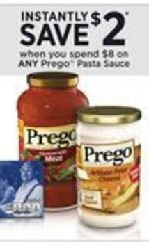 Dollar General Prego Pasta Sauce offer