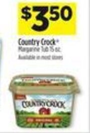 Dollar General Country Crock Margarine offer