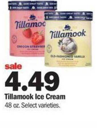 Meijer Tillamook ice cream offer