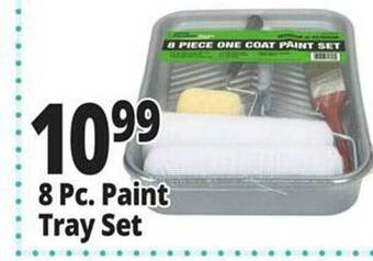 Ocean State Job Lot 8 pc. paint tray set offer