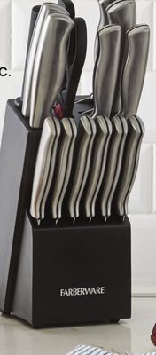 JC Penney Farberware® 15-pc. stainless steel cutlery set offer