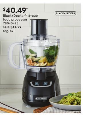 JC Penney Black + decker™ 8-cup food processor offer