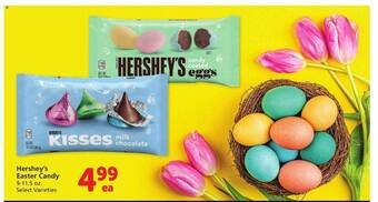 Vons Hershey's easter candy offer