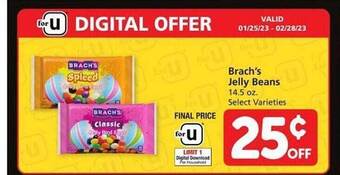Vons Brach's jelly beans offer