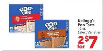 Vons Kellogg's pop tarts offer