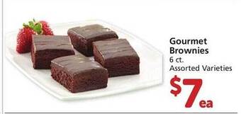 Vons Gourmet brownies offer