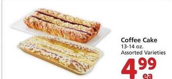 Vons Coffee cake offer