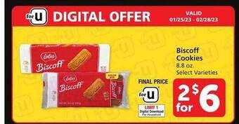 Vons Biscoff cookies offer