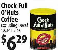 Chock full o'nuts coffee