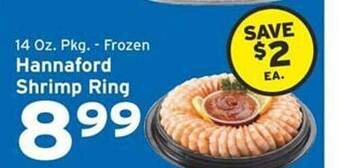 Hannaford Hannaford shrimp ring offer