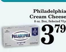 Harvest Foods Philadelphia cream cheese offer
