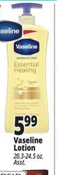 Ocean State Job Lot Vaseline lotion offer