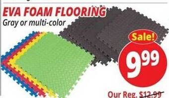 Ocean State Job Lot Eva foam flooring offer